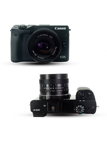7artisans 50mm f/1.8 Lens for Canon EF-M