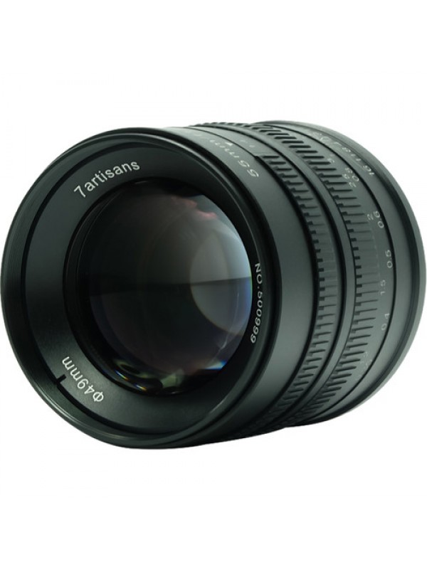 7artisans 55mm f/1.4 Lens for Canon EF-M (Black)