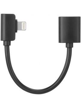 Saramonic DITC80 Female to Right-Angle Male Lightning Extension Cable (3.2")